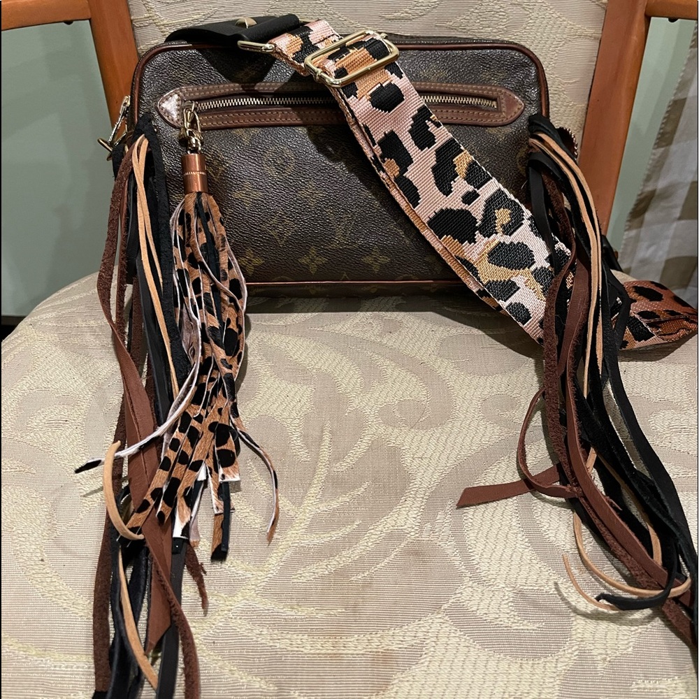 SOLD! Louis Vuitton Marly Dragonne custom leopard